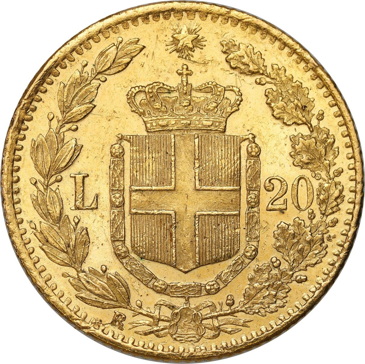 Włochy 20 Lirów 1882 Umberto I